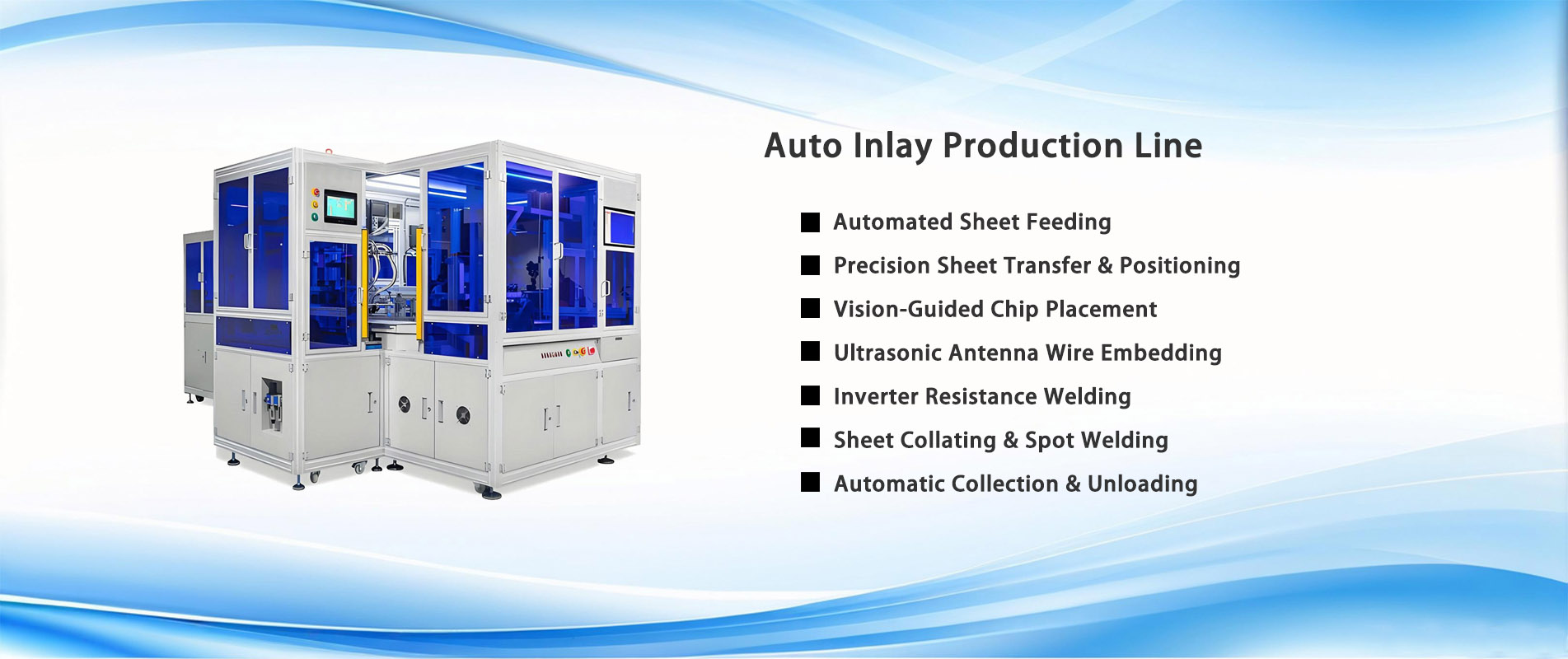 AUTO INLAY PRODUCTION LINE